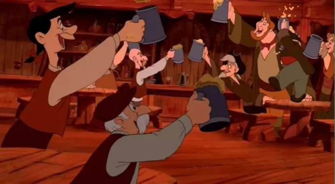Bar Hidden Mickey