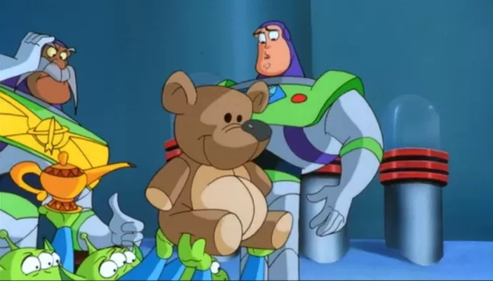 Buzz Lightyear of Star Command Hidden Genie Lamp