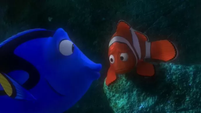 Finding Nemo Hidden Mickey particle