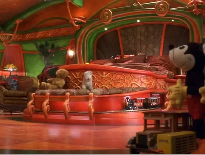 Santa Clause 2 Hidden Mickey Mouse Doll