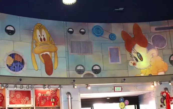 Mouse Gear Shop Map Hidden Mickey