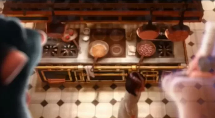 Ratatouille Kitchen Hidden Mickey