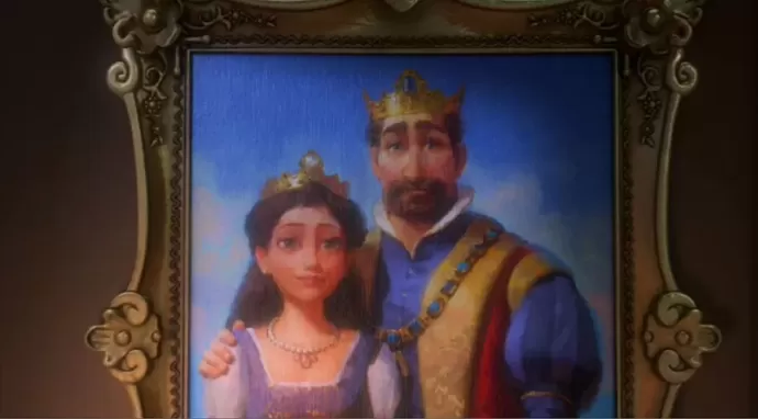 Tangled Parents Hidden Mickey
